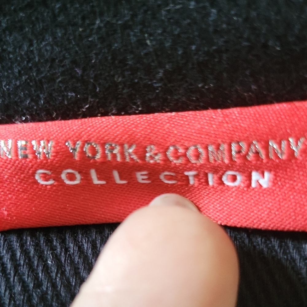 New York & Company Black Jacket Sleek Design